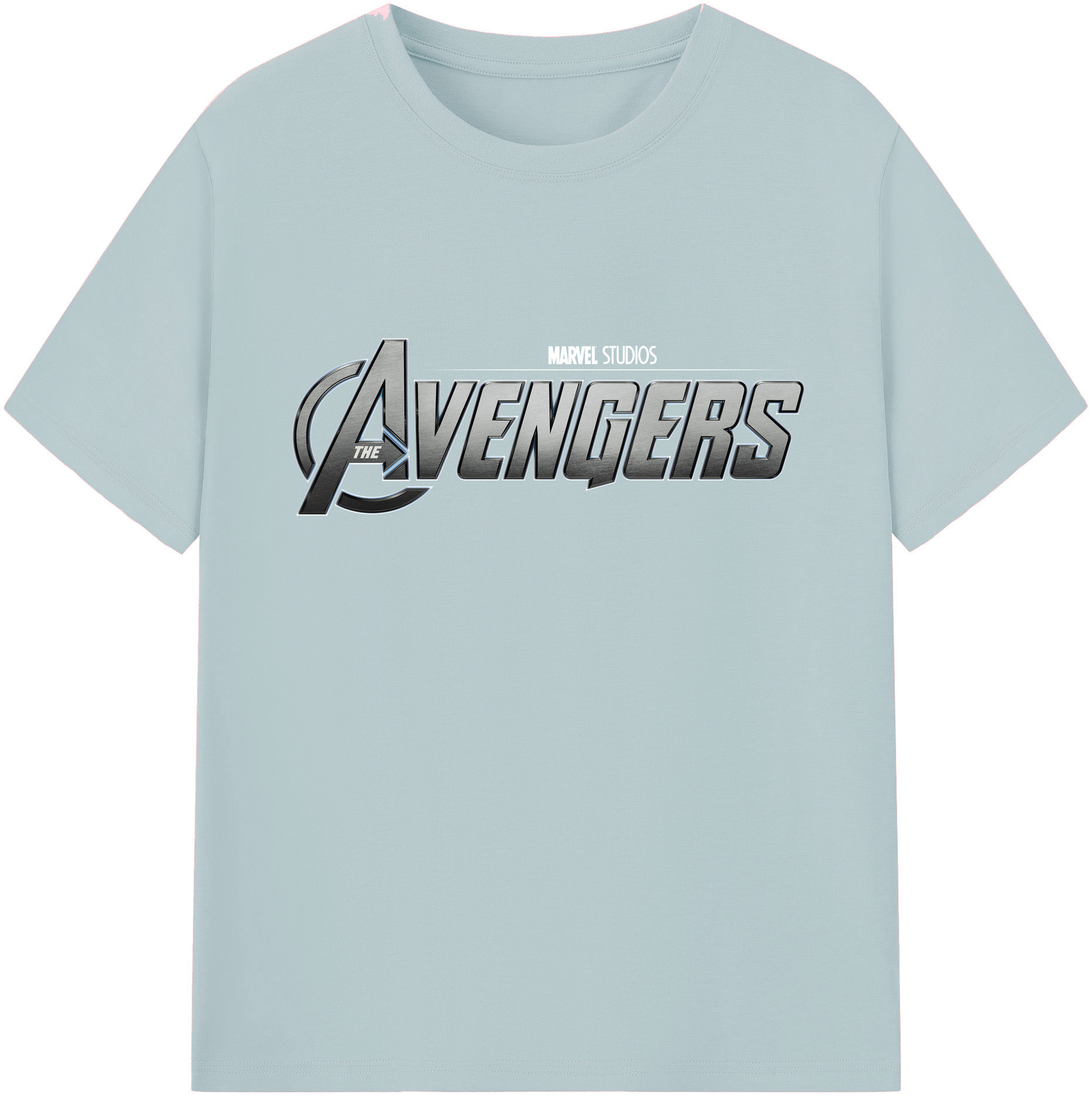 （画像用） アベンジャーズ The Avengers 綿100％半袖Tシャツ（フロントプリント）